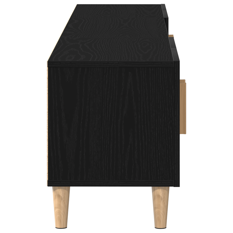 Casa si Gradina - Mobilier - Comode si corpuri - Comode - Dulap TV, stejar negru, 180x31,5x40 cm, lemn prelucrat - Infinity.ro