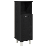 Casa si Gradina - Mobilier - Mobilier baie - Comode baie - Dulap de baie, stejar negru, 30x30x95 cm, lemn prelucrat - Infinity.ro