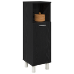 Casa si Gradina - Mobilier - Mobilier baie - Comode baie - Dulap de baie, stejar negru, 30x30x95 cm, lemn prelucrat - Infinity.ro