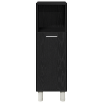 Casa si Gradina - Mobilier - Mobilier baie - Comode baie - Dulap de baie, stejar negru, 30x30x95 cm, lemn prelucrat - Infinity.ro