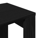 Casa si Gradina - Mobilier - Mese si birouri - Mese living - Set de 3 mese stivuibile, stejar negru, lemn prelucrat - Infinity.ro