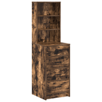 Casa si Gradina - Mobilier - Comode si corpuri - Corpuri bucatarie - Dulap inalt, stejar fumuriu, 40x41x135 cm, lemn prelucrat - Infinity.ro