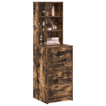 Casa si Gradina - Mobilier - Comode si corpuri - Corpuri bucatarie - Dulap inalt, stejar fumuriu, 40x41x135 cm, lemn prelucrat - Infinity.ro