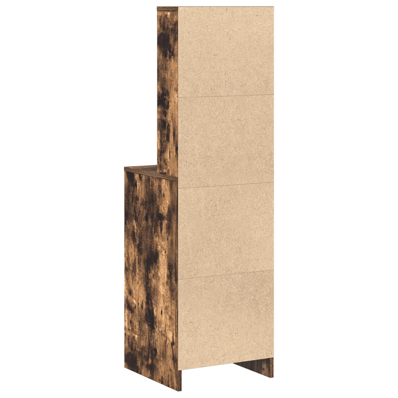 Casa si Gradina - Mobilier - Comode si corpuri - Corpuri bucatarie - Dulap inalt, stejar fumuriu, 40x41x135 cm, lemn prelucrat - Infinity.ro