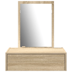 Casa si Gradina - Mobilier - Comode si corpuri - Masute de toaleta - Masa de toaleta suspendata, stejar sonoma, 60x40x70 cm - Infinity.ro