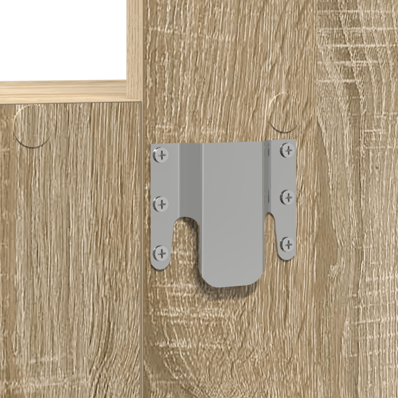 Casa si Gradina - Mobilier - Comode si corpuri - Masute de toaleta - Masa de toaleta suspendata, stejar sonoma, 60x40x70 cm - Infinity.ro