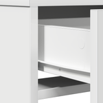 Casa si Gradina - Mobilier - Comode si corpuri - Masute de toaleta - Masa de toaleta cu lumini LED, alb, 50x41x135 cm - Infinity.ro