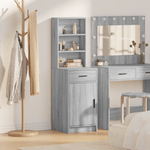 Casa si Gradina - Mobilier - Comode si corpuri - Corpuri bucatarie - Dulap inalt, gri sonoma, 40x41x135 cm, lemn prelucrat - Infinity.ro