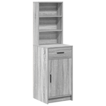 Casa si Gradina - Mobilier - Comode si corpuri - Corpuri bucatarie - Dulap inalt, gri sonoma, 40x41x135 cm, lemn prelucrat - Infinity.ro
