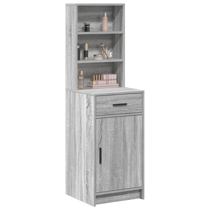 Casa si Gradina - Mobilier - Comode si corpuri - Corpuri bucatarie - Dulap inalt, gri sonoma, 40x41x135 cm, lemn prelucrat - Infinity.ro