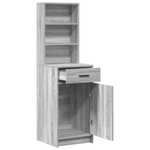 Casa si Gradina - Mobilier - Comode si corpuri - Corpuri bucatarie - Dulap inalt, gri sonoma, 40x41x135 cm, lemn prelucrat - Infinity.ro