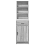 Casa si Gradina - Mobilier - Comode si corpuri - Corpuri bucatarie - Dulap inalt, gri sonoma, 40x41x135 cm, lemn prelucrat - Infinity.ro