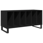 Casa si Gradina - Mobilier - Dulapuri si sifoniere - Dulapuri - Dulap pentru vinuri Negru Stejar 100x38x48 cm Lemn prelucrat - Infinity.ro