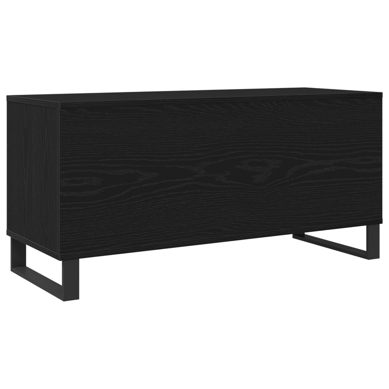Casa si Gradina - Mobilier - Dulapuri si sifoniere - Dulapuri - Dulap pentru vinuri Negru Stejar 100x38x48 cm Lemn prelucrat - Infinity.ro