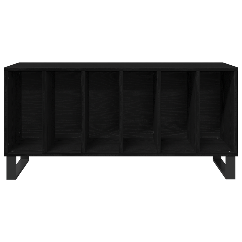 Casa si Gradina - Mobilier - Dulapuri si sifoniere - Dulapuri - Dulap pentru vinuri Negru Stejar 100x38x48 cm Lemn prelucrat - Infinity.ro