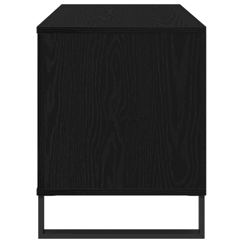 Casa si Gradina - Mobilier - Dulapuri si sifoniere - Dulapuri - Dulap pentru vinuri Negru Stejar 100x38x48 cm Lemn prelucrat - Infinity.ro