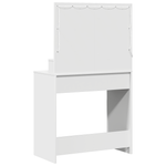 Casa si Gradina - Mobilier - Comode si corpuri - Masute de toaleta - Masa de toaleta cu lumini LED, alb, 79x41x135 cm - Infinity.ro