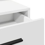 Casa si Gradina - Mobilier - Comode si corpuri - Masute de toaleta - Masa de toaleta cu lumini LED, alb, 79x41x135 cm - Infinity.ro