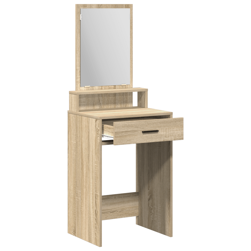 Casa si Gradina - Mobilier - Comode si corpuri - Masute de toaleta - Masa de toaleta cu sertare, stejar sonoma, 50x41x135 cm - Infinity.ro