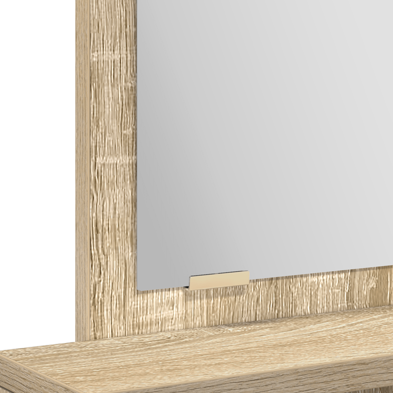 Casa si Gradina - Mobilier - Comode si corpuri - Masute de toaleta - Masa de toaleta cu sertare, stejar sonoma, 50x41x135 cm - Infinity.ro