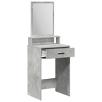 Casa si Gradina - Mobilier - Comode si corpuri - Masute de toaleta - Masa de toaleta cu sertare, gri beton, 50x41x135 cm - Infinity.ro