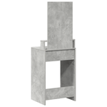 Casa si Gradina - Mobilier - Comode si corpuri - Masute de toaleta - Masa de toaleta cu sertare, gri beton, 50x41x135 cm - Infinity.ro