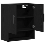 Casa si Gradina - Mobilier - Dulapuri si sifoniere - Dulapuri - Dulap de perete, stejar negru, 60x31x70 cm, lemn prelucrat - Infinity.ro
