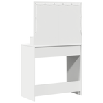 Casa si Gradina - Mobilier - Comode si corpuri - Masute de toaleta - Masa de toaleta cu lumini LED, alb, 79x41x135 cm - Infinity.ro