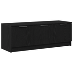 Casa si Gradina - Mobilier - Comode si corpuri - Comode - Dulap TV, stejar negru, 102x35x36,5 cm, lemn prelucrat - Infinity.ro