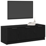 Casa si Gradina - Mobilier - Comode si corpuri - Comode - Dulap TV, stejar negru, 102x35x36,5 cm, lemn prelucrat - Infinity.ro
