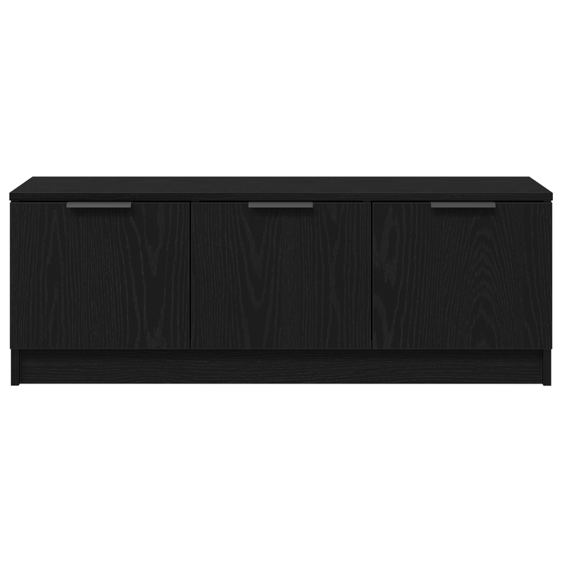 Casa si Gradina - Mobilier - Comode si corpuri - Comode - Dulap TV, stejar negru, 102x35x36,5 cm, lemn prelucrat - Infinity.ro