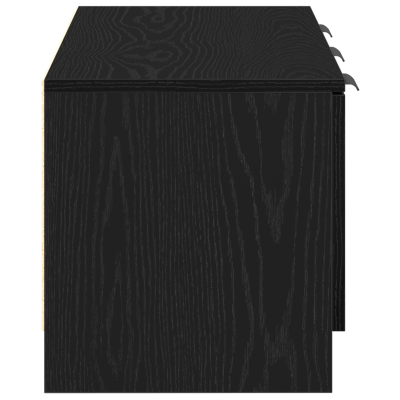 Casa si Gradina - Mobilier - Comode si corpuri - Comode - Dulap TV, stejar negru, 102x35x36,5 cm, lemn prelucrat - Infinity.ro