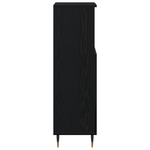 Casa si Gradina - Mobilier - Mobilier baie - Comode baie - Dulap de baie, stejar negru, 30x30x190 cm, lemn prelucrat - Infinity.ro