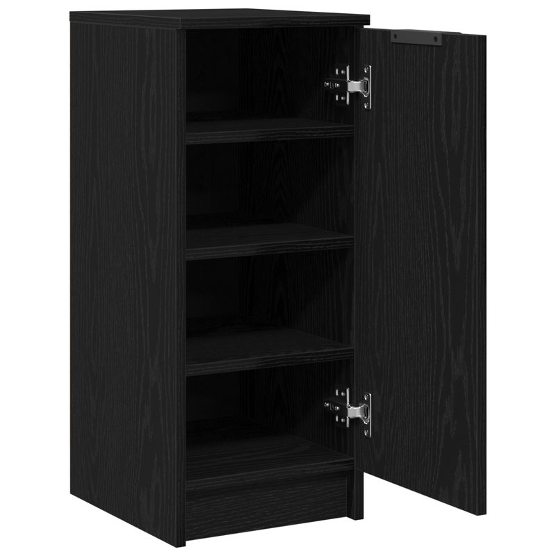 Casa si Gradina - Mobilier - Dulapuri si sifoniere - Dulapuri pantofi - Pantofar, stejar negru, 30x35x70 cm, lemn prelucrat - Infinity.ro