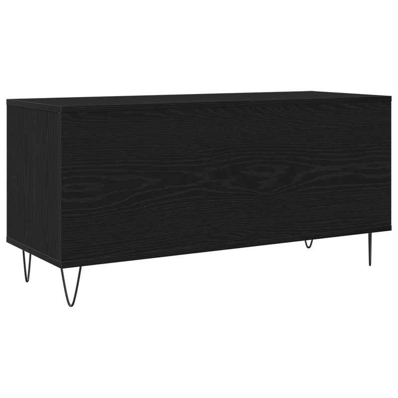 Casa si Gradina - Mobilier - Dulapuri si sifoniere - Dulapuri - Dulap pentru discuri, stejar negru 100x38x48 cm lemn prelucrat - Infinity.ro