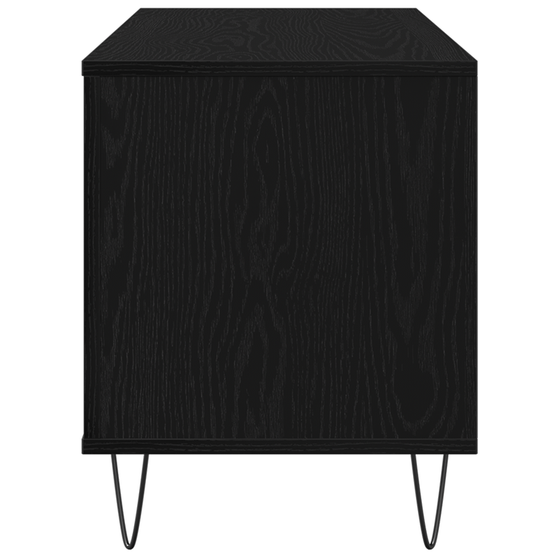 Casa si Gradina - Mobilier - Dulapuri si sifoniere - Dulapuri - Dulap pentru discuri, stejar negru 100x38x48 cm lemn prelucrat - Infinity.ro
