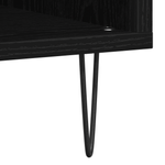 Casa si Gradina - Mobilier - Dulapuri si sifoniere - Dulapuri - Dulap pentru discuri, stejar negru 100x38x48 cm lemn prelucrat - Infinity.ro
