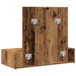 Casa si Gradina - Mobilier - Comode si corpuri - Masute de toaleta - Masa de toaleta suspendata, lemn vechi, 83x40x70 cm - Infinity.ro