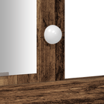 Casa si Gradina - Mobilier - Comode si corpuri - Masute de toaleta - Masa de toaleta cu LED, lemn vechi, 102x33x135 cm - Infinity.ro