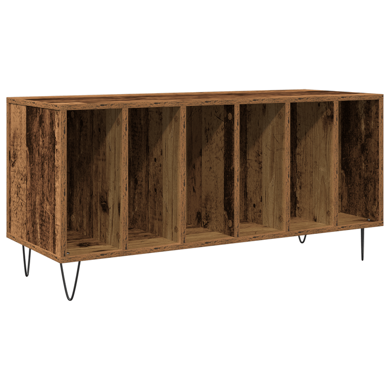 Casa si Gradina - Mobilier - Dulapuri si sifoniere - Dulapuri - Dulap de discuri, stejar artizanal 100x38x48 cm lemn prelucrat - Infinity.ro
