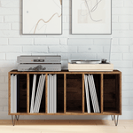 Casa si Gradina - Mobilier - Dulapuri si sifoniere - Dulapuri - Dulap de discuri, stejar artizanal 100x38x48 cm lemn prelucrat - Infinity.ro