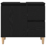 Casa si Gradina - Mobilier - Mobilier baie - Comode baie - Dulap de chiuveta, stejar negru, 65x33x60 cm, lemn prelucrat - Infinity.ro