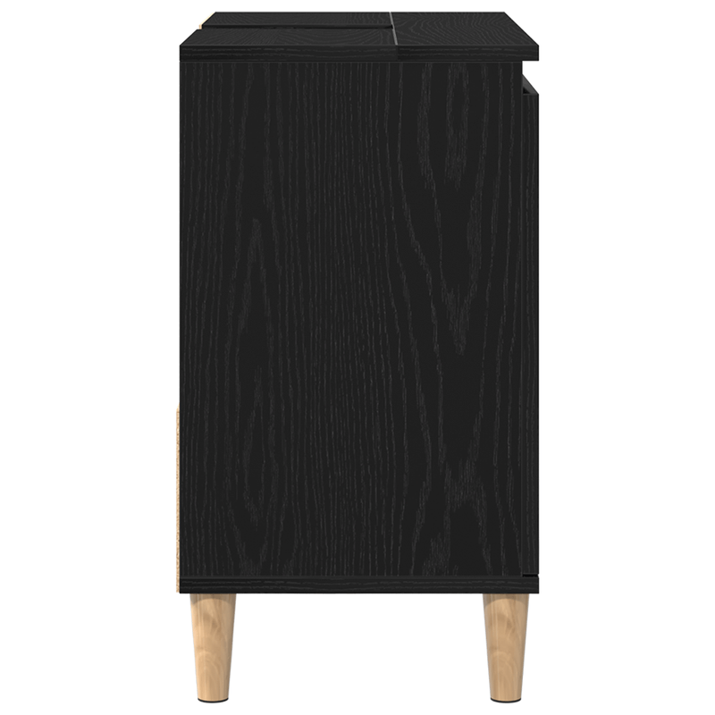 Casa si Gradina - Mobilier - Mobilier baie - Comode baie - Dulap de chiuveta, stejar negru, 65x33x60 cm, lemn prelucrat - Infinity.ro