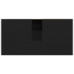 Casa si Gradina - Mobilier - Mobilier baie - Comode baie - Dulap pentru chiuveta  Negru Stejar 65x33x60 cm din lemn prelucrat - Infinity.ro