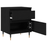 Casa si Gradina - Mobilier - Comode si corpuri - Noptiere - Noptiere, 2 buc., stejar negru, 40x35x50 cm, lemn prelucrat - Infinity.ro
