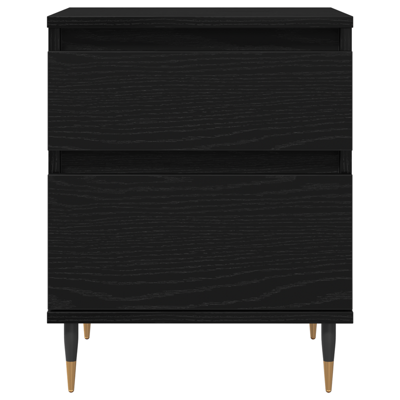 Casa si Gradina - Mobilier - Comode si corpuri - Noptiere - Noptiere, 2 buc., stejar negru, 40x35x50 cm, lemn prelucrat - Infinity.ro