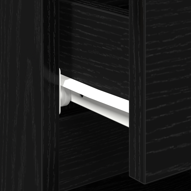 Casa si Gradina - Mobilier - Comode si corpuri - Noptiere - Noptiere, 2 buc., stejar negru, 40x35x50 cm, lemn prelucrat - Infinity.ro