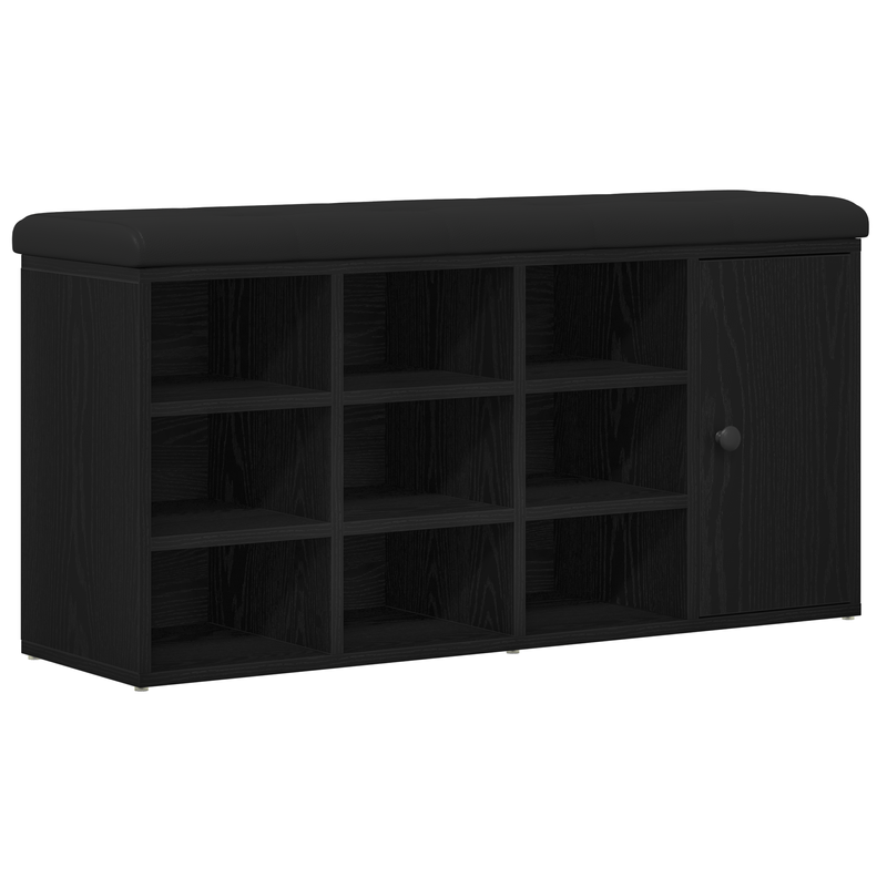 Casa si Gradina - Mobilier - Canapele si coltare - Banchete - Banca de depozitare, stejar negru, 100x30x48 cm, lemn prelucrat - Infinity.ro