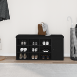 Casa si Gradina - Mobilier - Canapele si coltare - Banchete - Banca de depozitare, stejar negru, 100x30x48 cm, lemn prelucrat - Infinity.ro