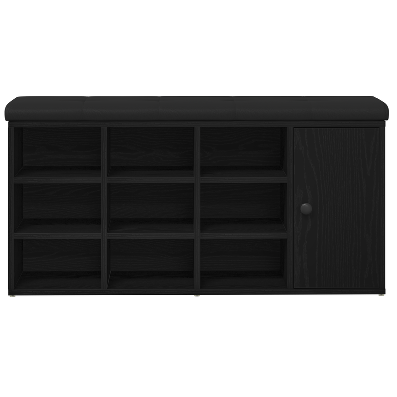 Casa si Gradina - Mobilier - Canapele si coltare - Banchete - Banca de depozitare, stejar negru, 100x30x48 cm, lemn prelucrat - Infinity.ro